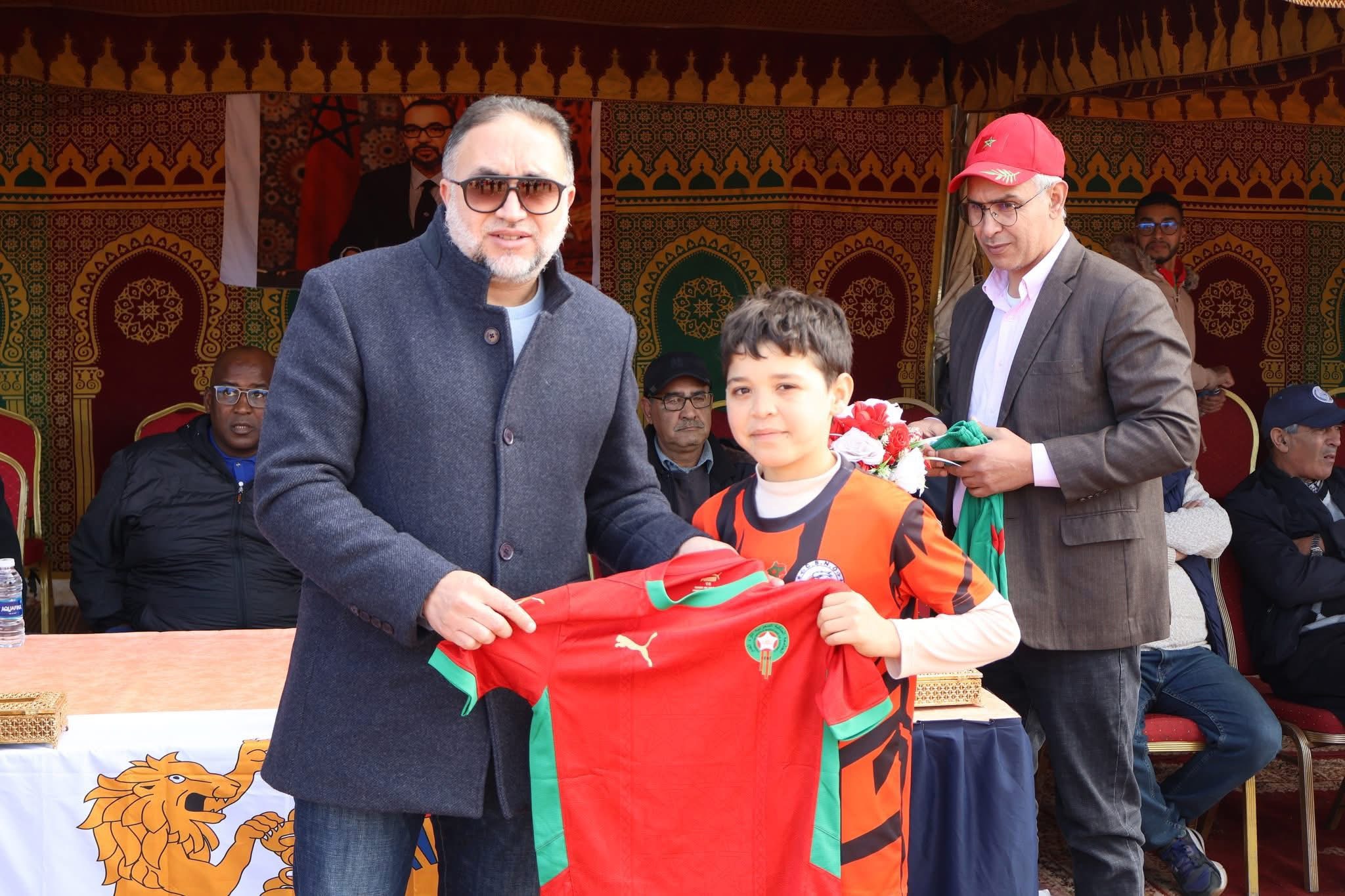 العصبة الجهوية الشاوية دكالة لكرة القدم تنظم مهرجانا رياضيا للاعبين أقل من 13 سنة بجماعة حد اولاد فرج